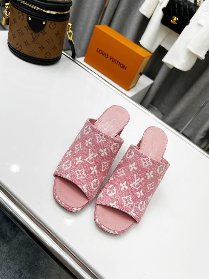 Louis Vuitton Shoes LVS00076 Heel 8CM