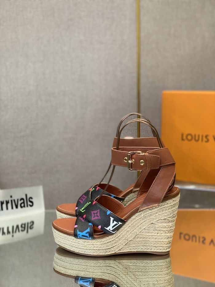Louis Vuitton Shoes LVS00090 Heel 10CM