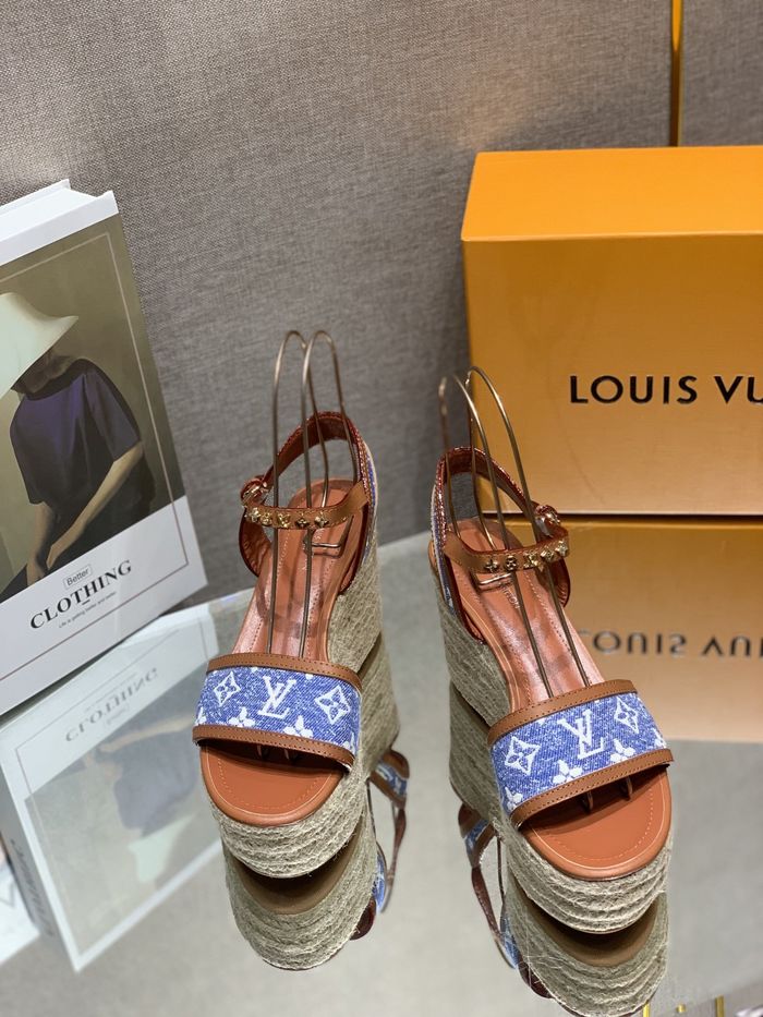 Louis Vuitton Shoes LVS00102 Heel 10CM