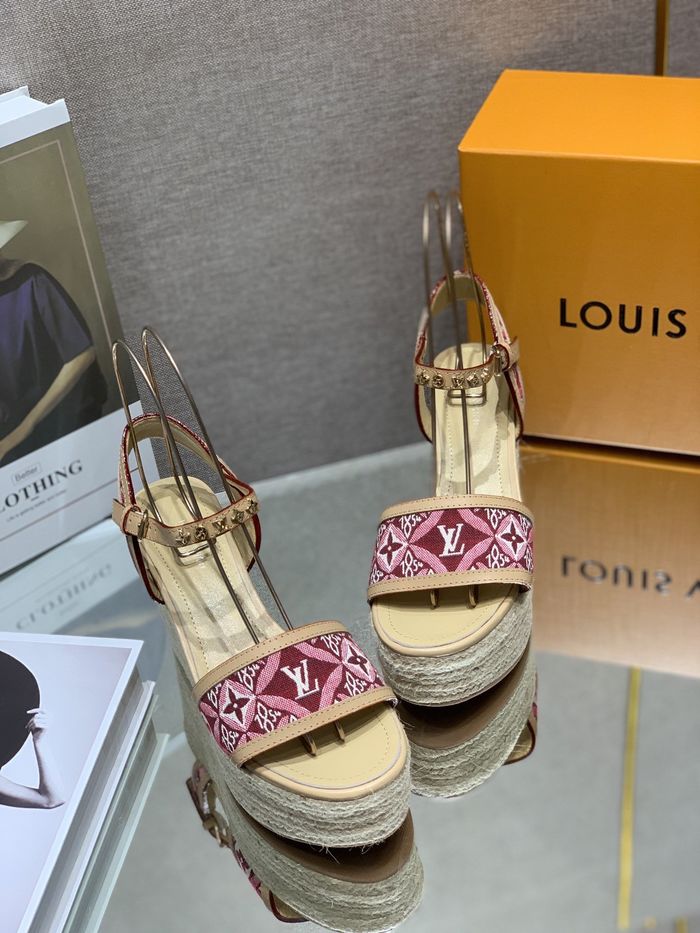 Louis Vuitton Shoes LVS00104 Heel 10CM