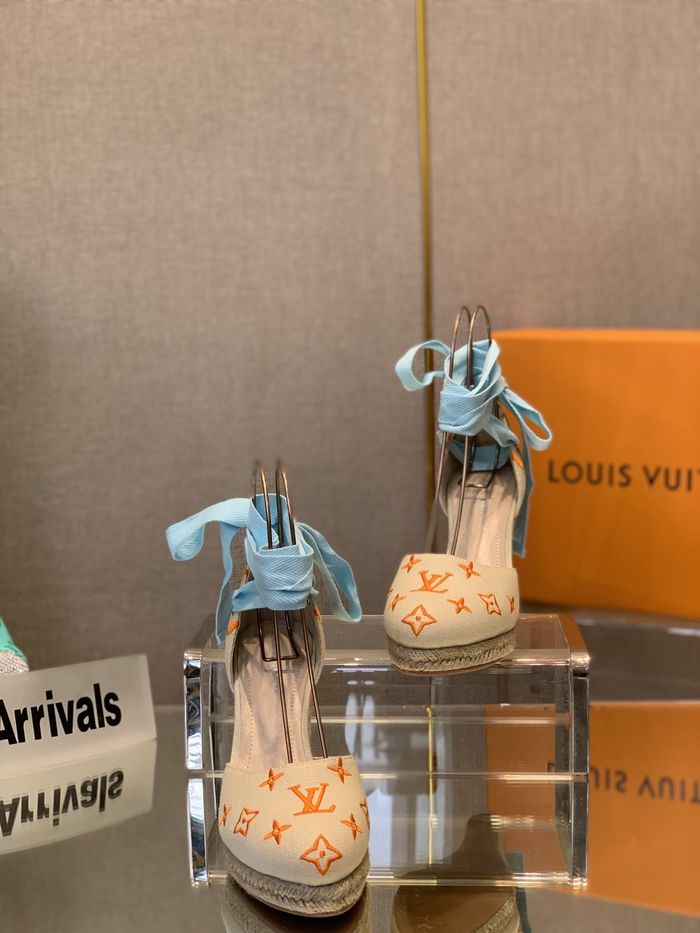 Louis Vuitton Shoes LVS00107 Heel 10CM