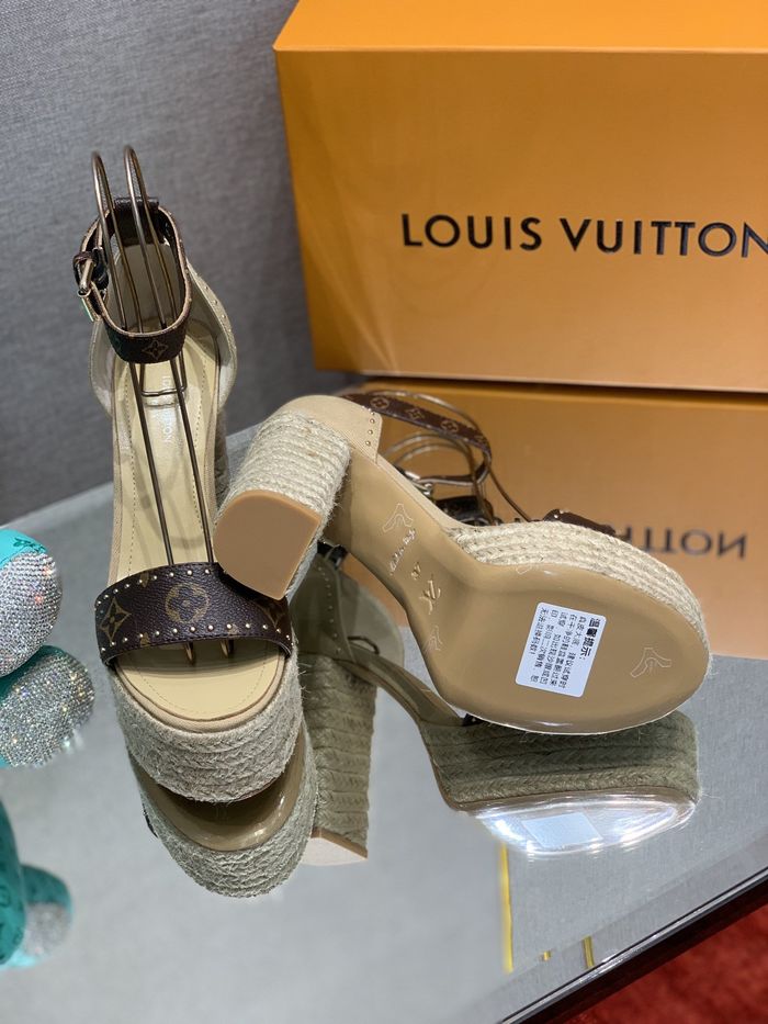 Louis Vuitton Shoes LVS00135 Heel 12CM