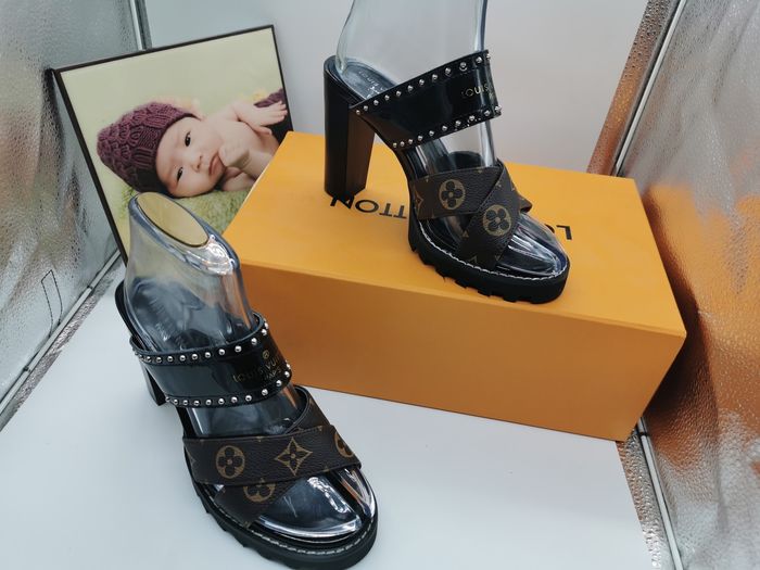 Louis Vuitton Shoes LVS00212 Heel 9.5CM