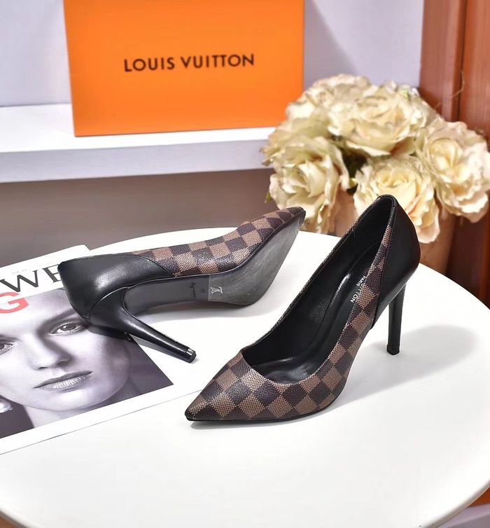 Louis Vuitton Shoes LVS00213 Heel 10CM