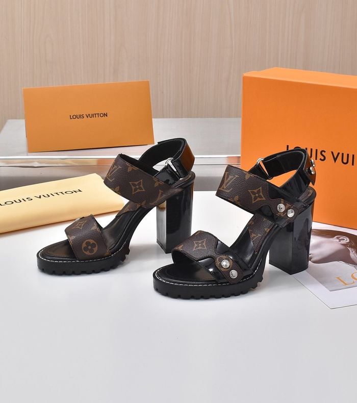 Louis Vuitton Shoes LVS00256 Heel 9.5CM