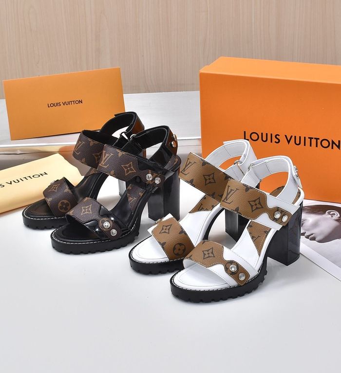 Louis Vuitton Shoes LVS00256 Heel 9.5CM