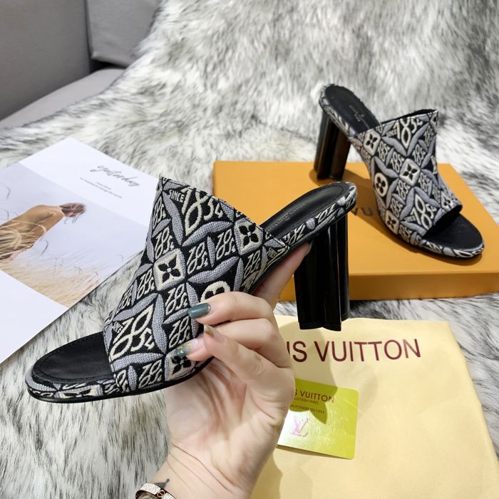 Louis Vuitton Shoes LVS00331 Heel 9CM
