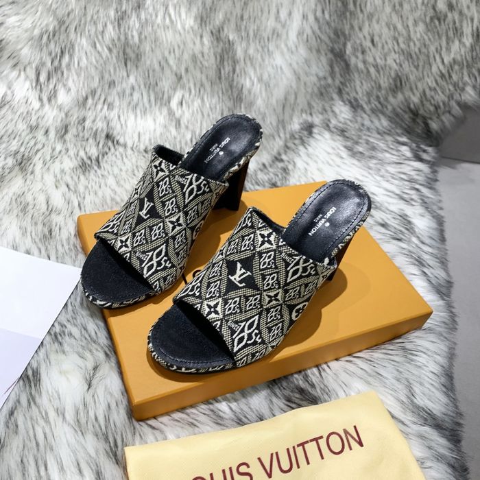 Louis Vuitton Shoes LVS00333 Heel 9CM
