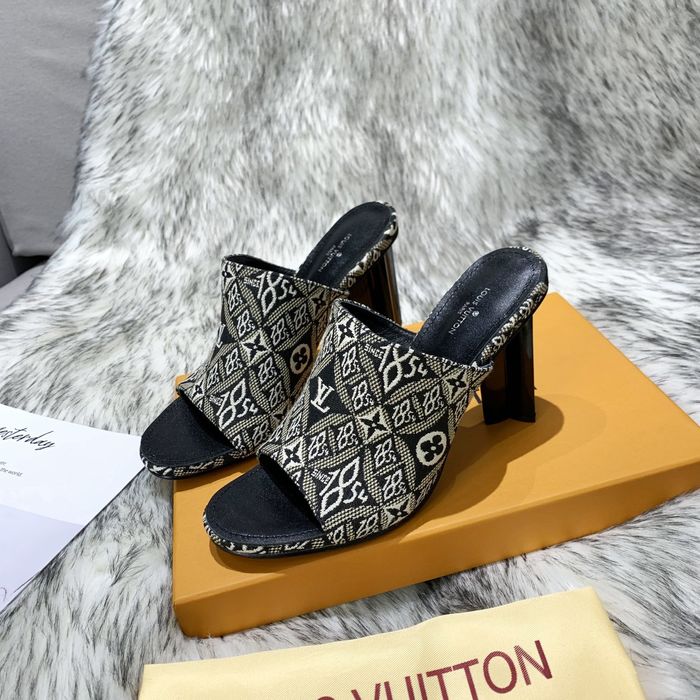 Louis Vuitton Shoes LVS00333 Heel 9CM