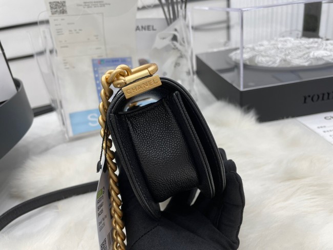 CHANEL MESSENGER BAG MINI BOY AS3351 black