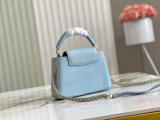 Louis Vuitton CAPUCINES MINI M81190 light blue