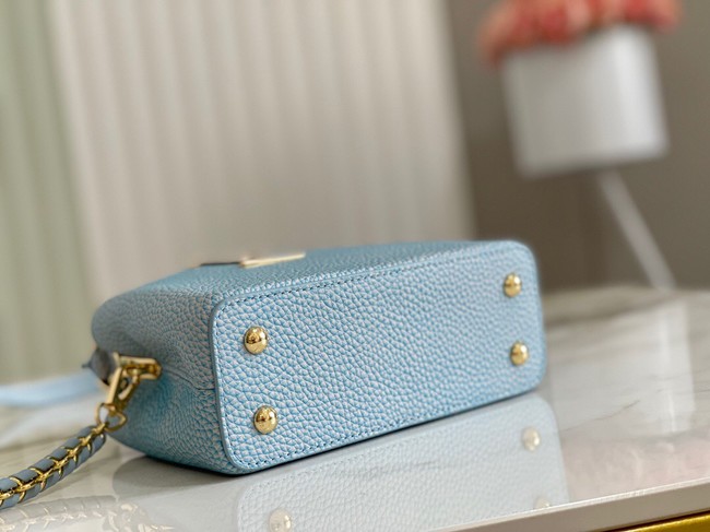 Louis Vuitton CAPUCINES MINI M81190 light blue