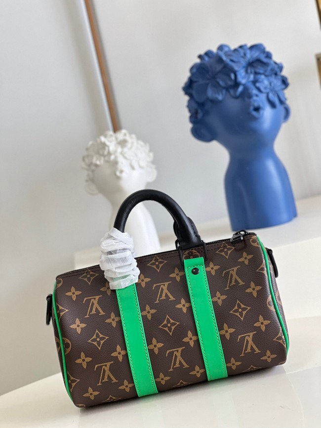 Louis Vuitton Monogram Canvas KEEPALL BANDOULIERE 25 M20900 green