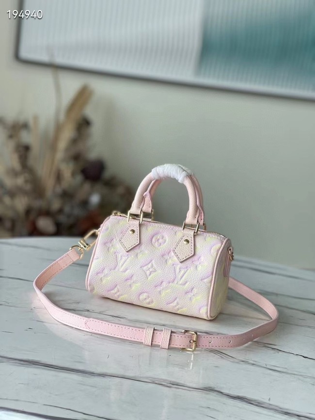 Louis Vuitton NANO SPEEDY M81508 Pink