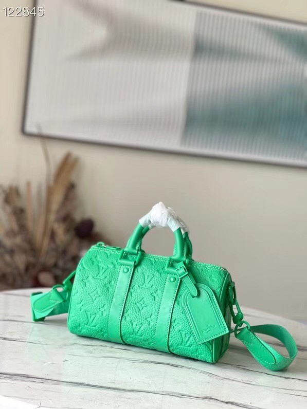 Louis Vuitton KEEPALL BANDOULIERE 25 M20930 Minty Green