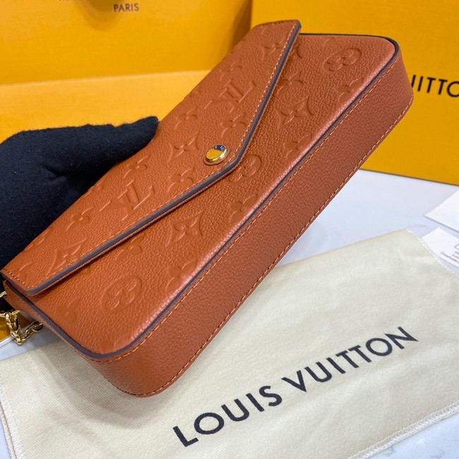 Louis Vuitton FELICIE POCHETTE M64064 Caramel