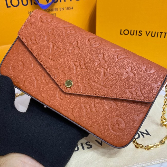 Louis Vuitton FELICIE POCHETTE M64064 Caramel