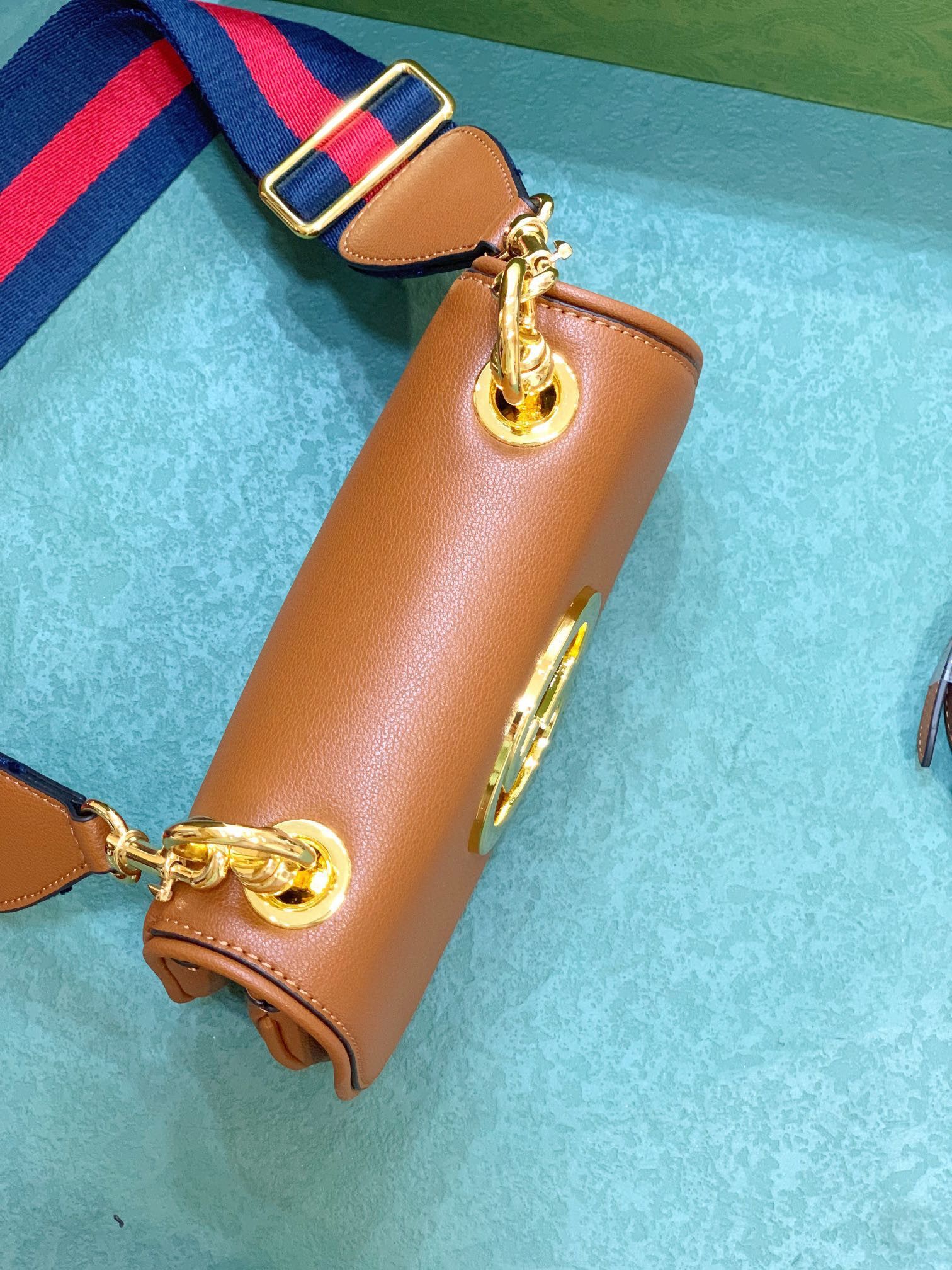 Gucci Blondie Original leahter shoulder bag 698643 brown