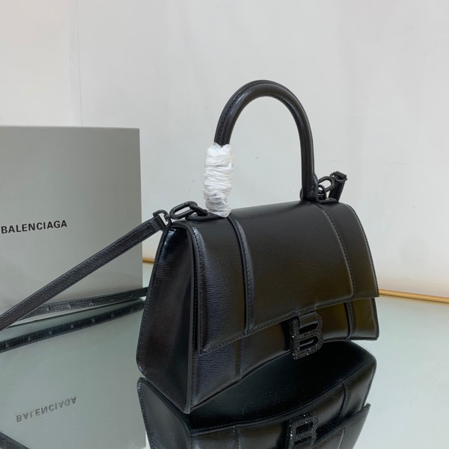 Balenciaga HOURGLASS SMALL TOP HANDLE BAG 592834 black