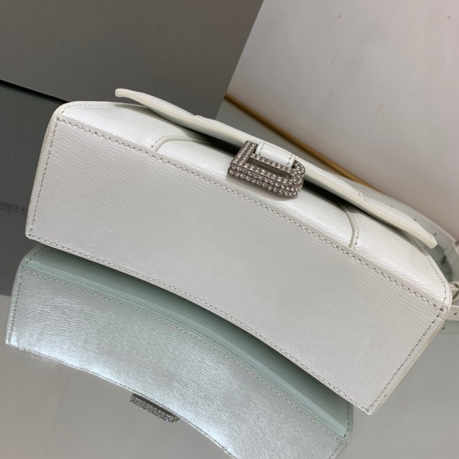 Balenciaga HOURGLASS SMALL TOP HANDLE BAG 59353 WHITE