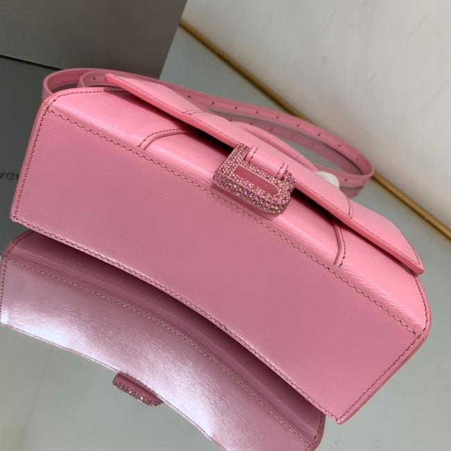 Balenciaga HOURGLASS SMALL TOP HANDLE BAG 59353 pink