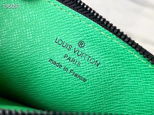 Louis Vuitton COIN CARD HOLDER M81627 green