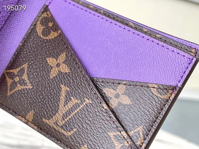 Louis Vuitton MULTIPLE WALLET M81357 purple