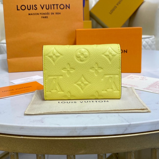 Louis Vuitton ROSALIE COIN PURSE M81520 yellow