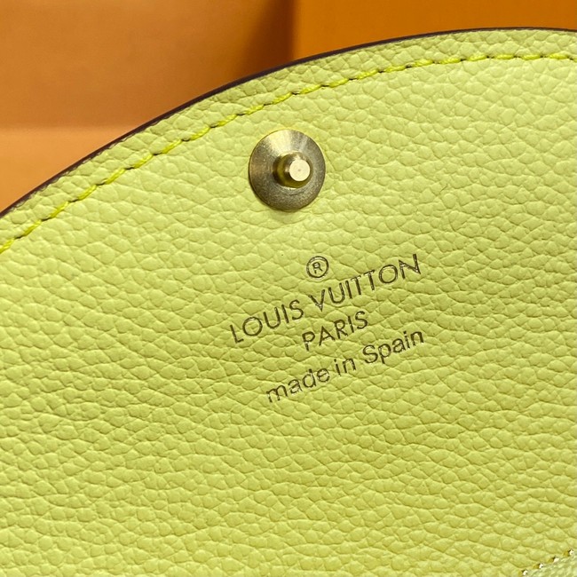 Louis Vuitton ROSALIE COIN PURSE M81520 yellow