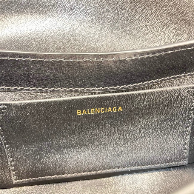 Balenciaga HOURGLASS SMALL TOP HANDLE BAG 6008 black