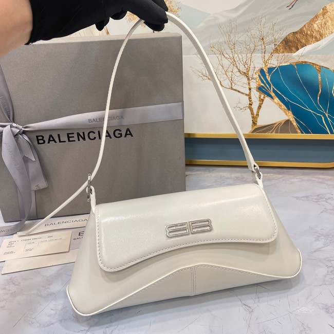 Balenciaga HOURGLASS SMALL TOP HANDLE BAG 6008 white