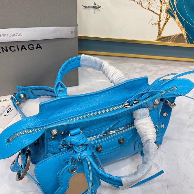 Balenciaga NEO CAGOLE XS HANDBAG 05812 blue