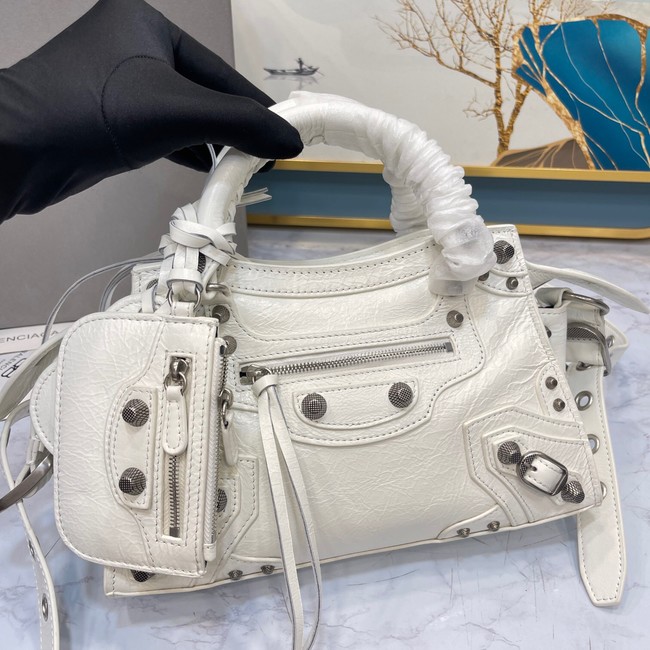 Balenciaga NEO CAGOLE XS HANDBAG 05812 white