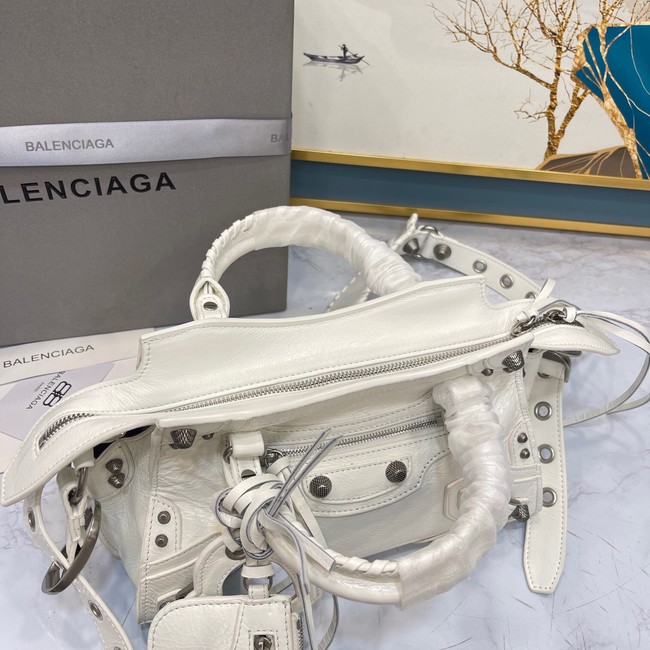 Balenciaga NEO CAGOLE XS HANDBAG 05812 white