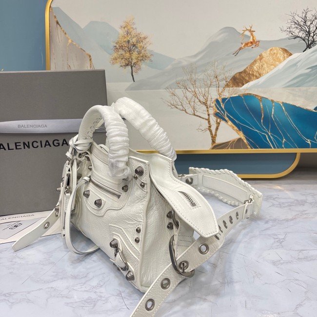 Balenciaga NEO CAGOLE XS HANDBAG 05812 white