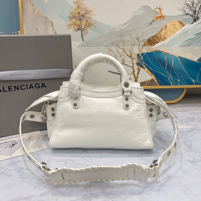 Balenciaga NEO CAGOLE XS HANDBAG 05812 white