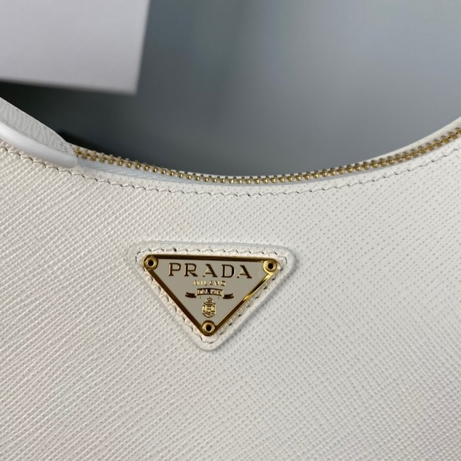 Prada Re-Edition 2005 Saffiano shoulder bag 1BH204 white
