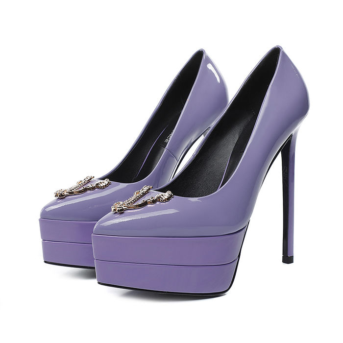Versace Shoes VES00121 Heel 15CM