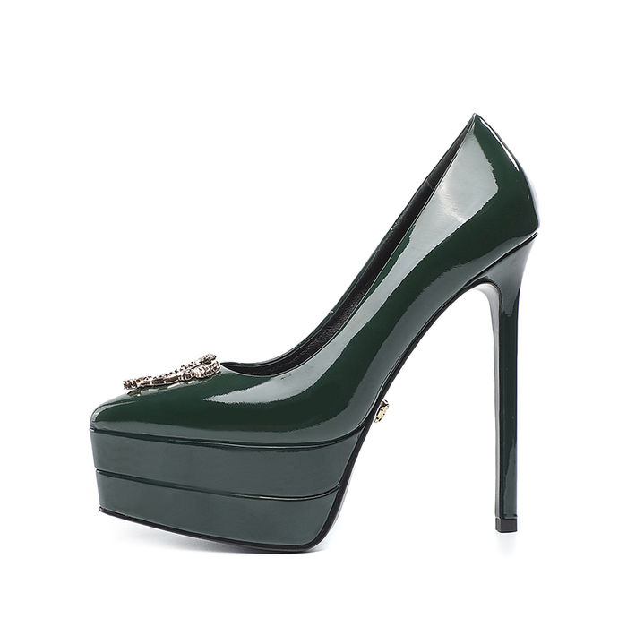 Versace Shoes VES00133 Heel 15CM