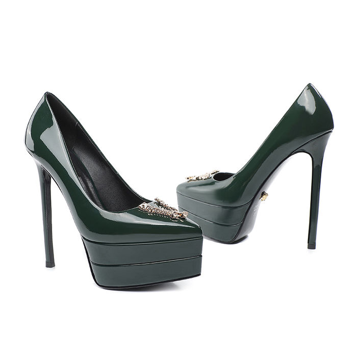 Versace Shoes VES00133 Heel 15CM
