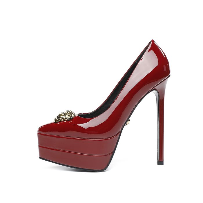 Versace Shoes VES00139 Heel 15CM