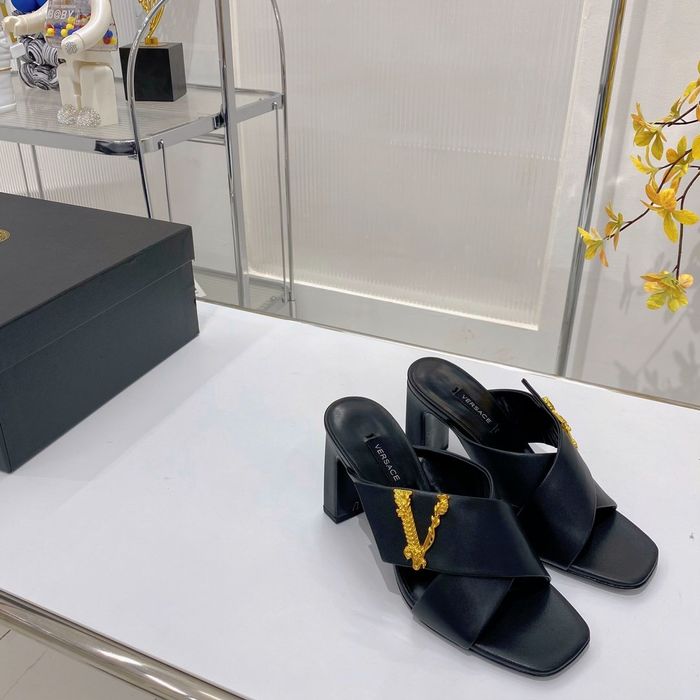 Versace Shoes VES00249 Heel 7.5CM