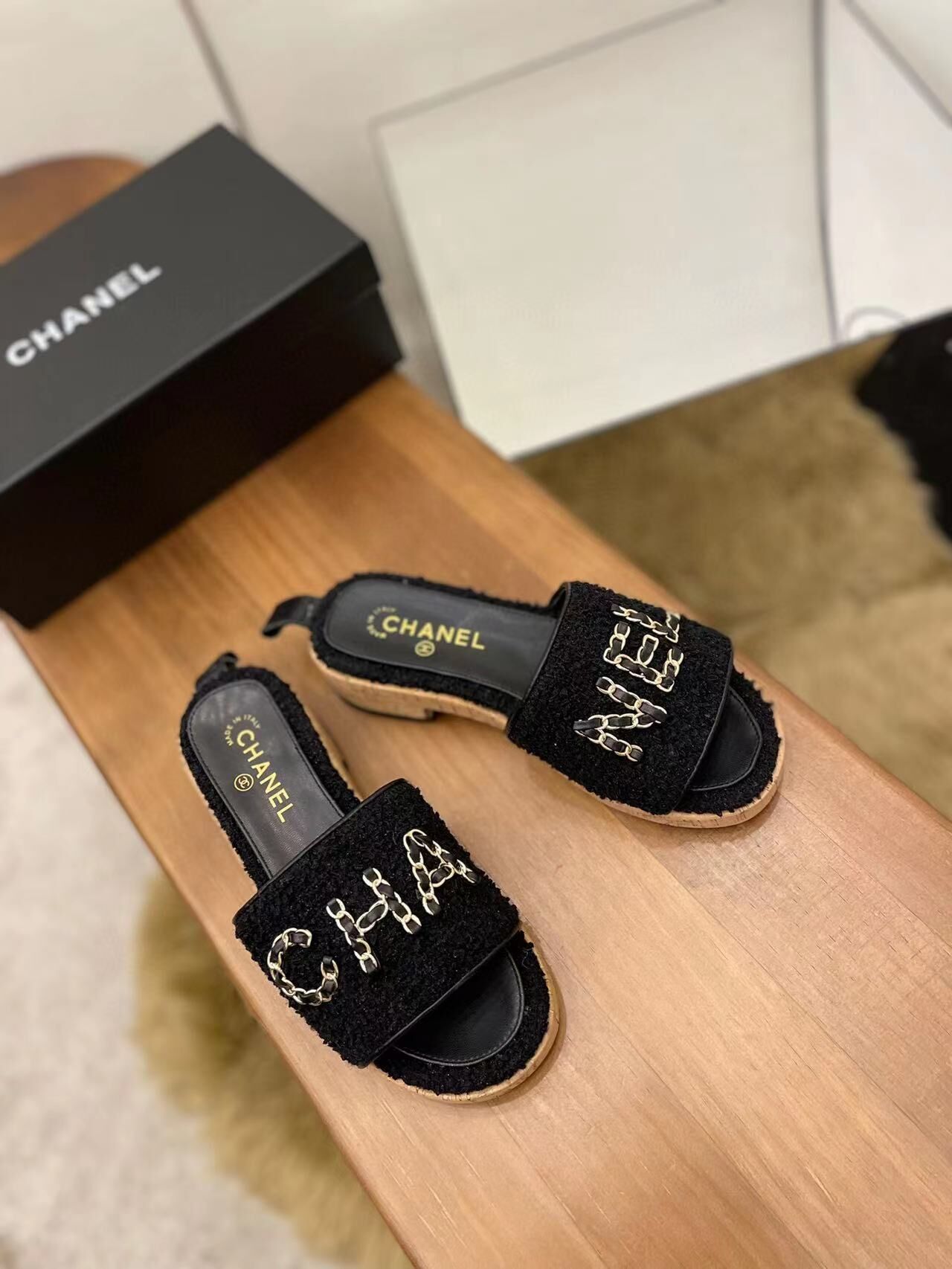 Chanel Slippers Shoes CSS3026