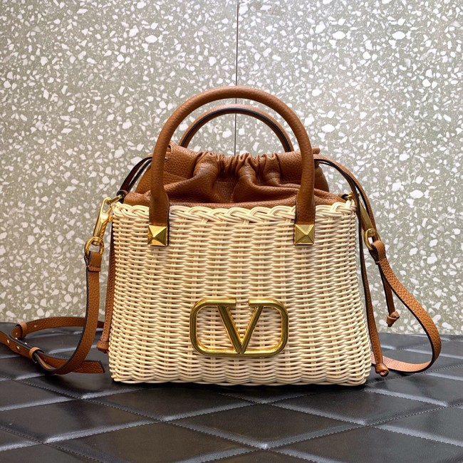 VALENTINO tote Bag 7040 brown