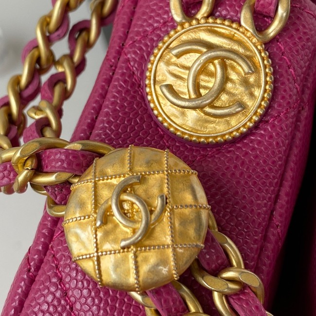 CHANEL CLUTCH WITH CHAIN AP2860 Plum