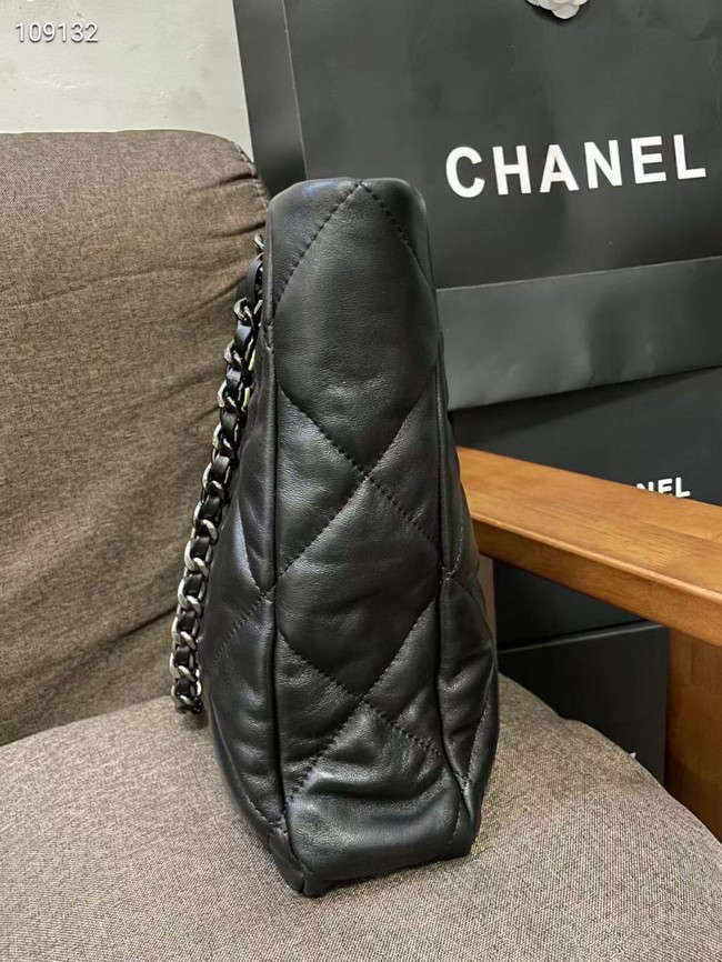 CHANEL 19 SHOPPING BAG AS3519 Black