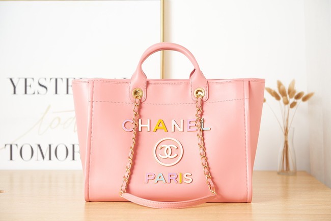 Chanel LARGE SHOPPING BAG A66941 pink