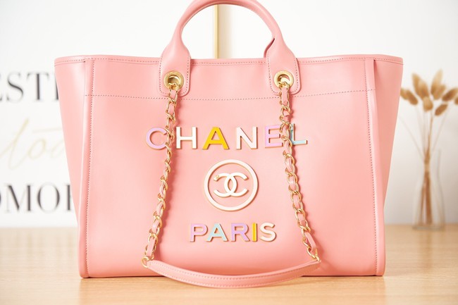 Chanel LARGE SHOPPING BAG A66941 pink