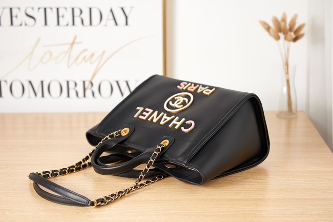 Chanel SMALL SHOPPING BAG AS3257 black