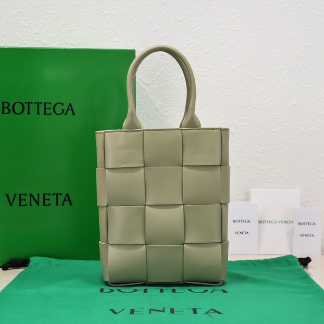 Bottega Veneta Mini Cassette Tote Bag 709341 Travertine